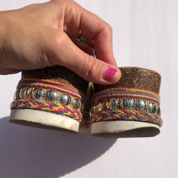 Carvela by Kurt Geiger Kake platform gold sandal - Picture 7 of 13